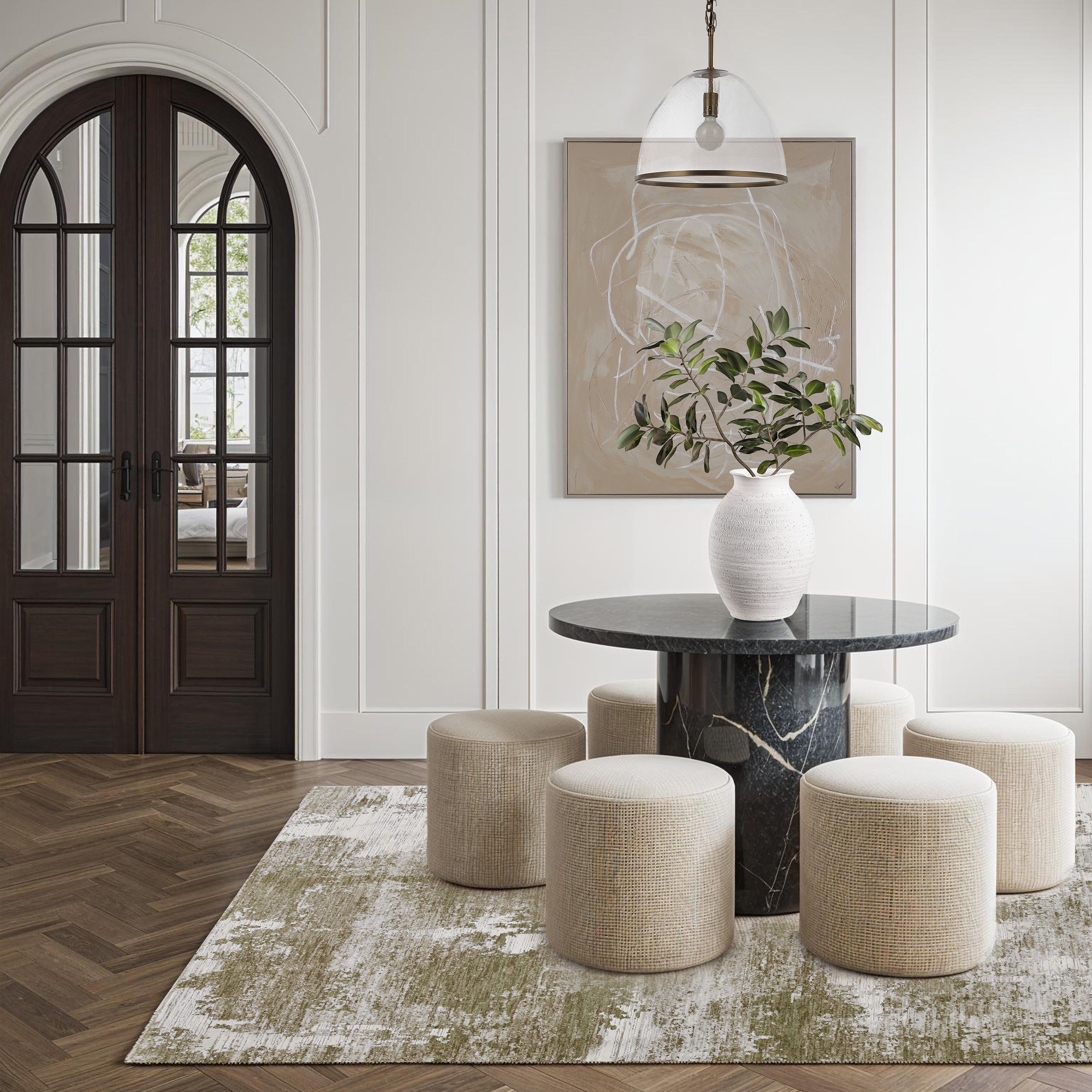Blake Rug, 1'4" X 1'4" Ft - White Label Lifestyle Image - RBLA-71425