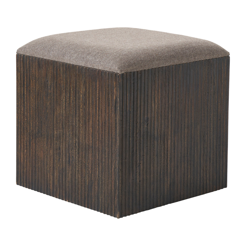 Tristan 18" Height Stool, Brown - Main Image - CHA111