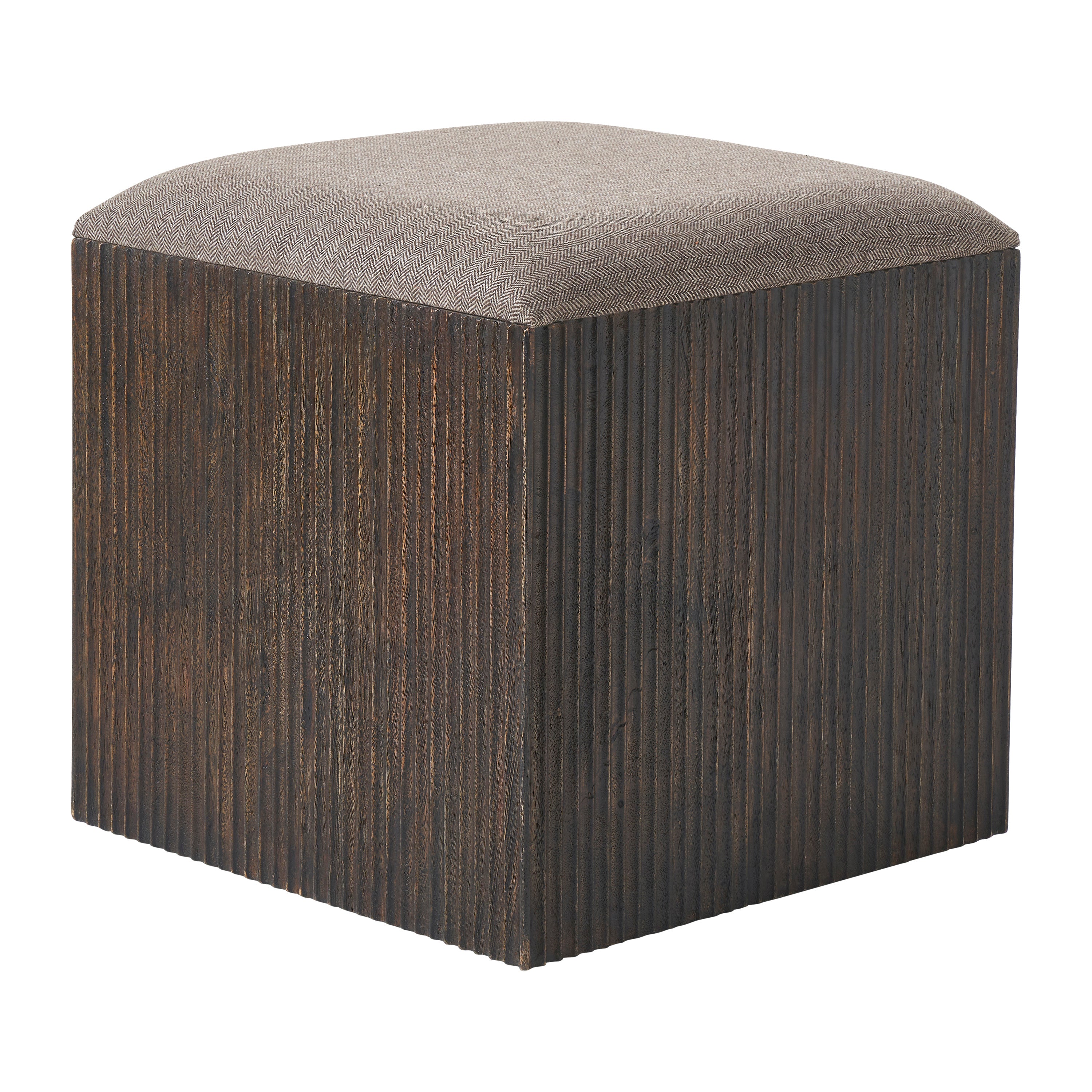 Tristan 18" Height Stool, Brown - Main Image - CHA111