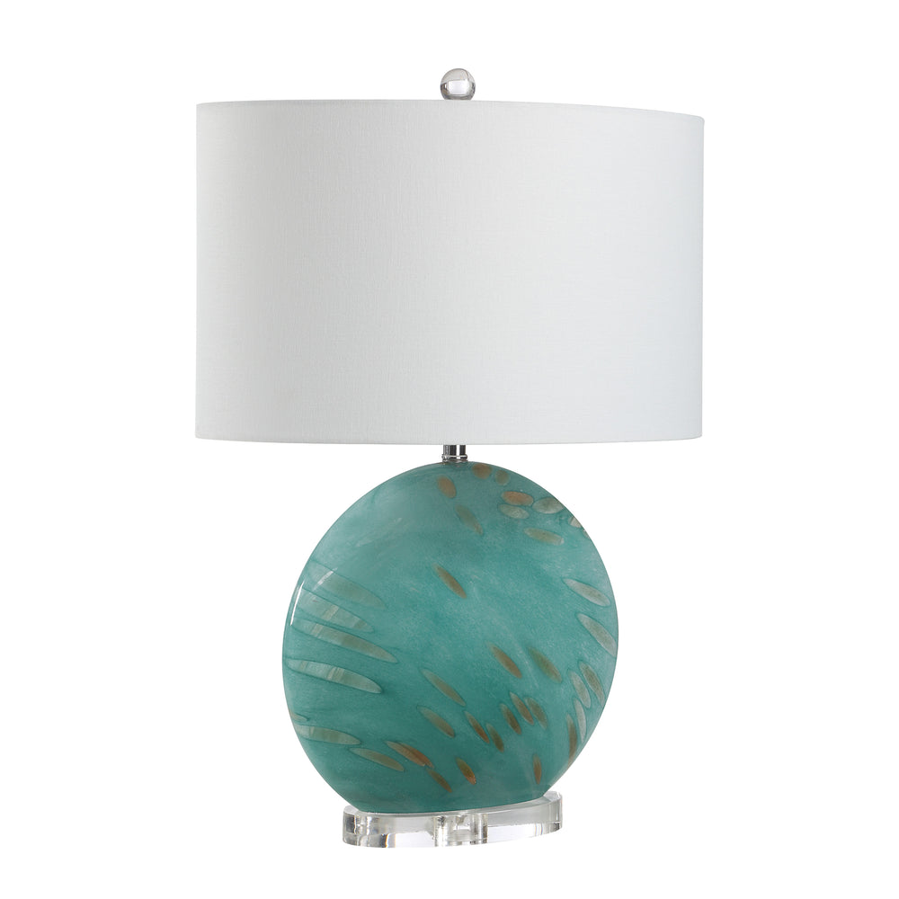 Poppi 24.0" Height Table Lamps, Green - Angle Image - LPT1405EV