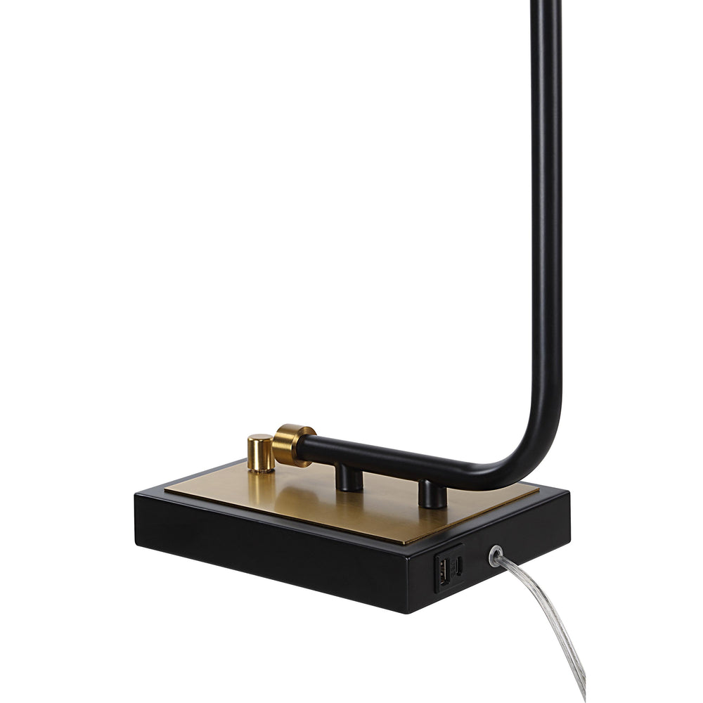 Perlato 28" Height Table Lamp, Black - Additional Image 2 - LPT1345