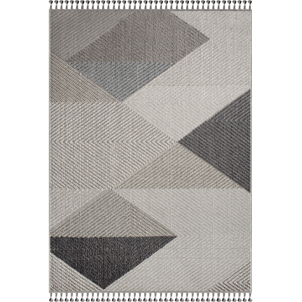 Ambrose 7'10 x 10'2 Power loomed Indoor Rug, Grey - Main Image - RAMB-10190-810