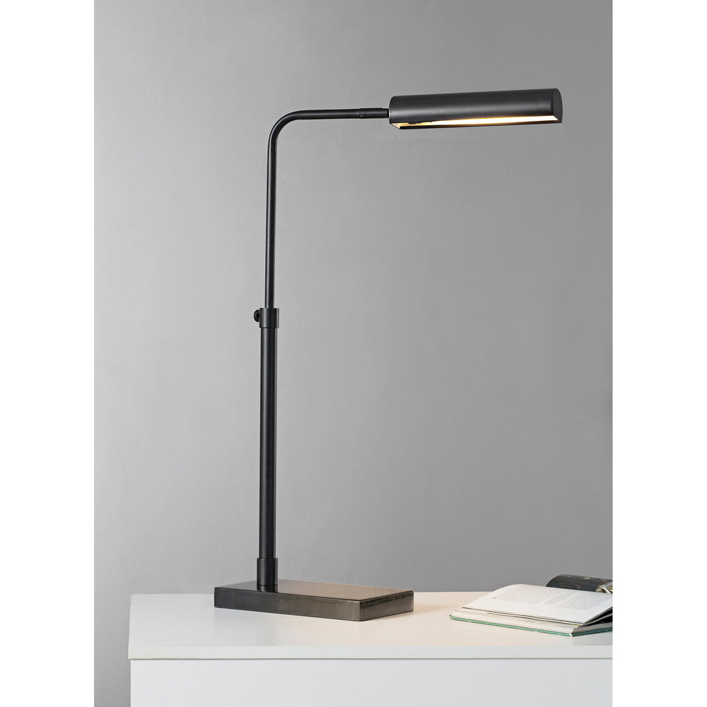 Fabolia 20 ADJ." Length Desk Lamp, Matte Black - Additional Image 6 - LPT1208