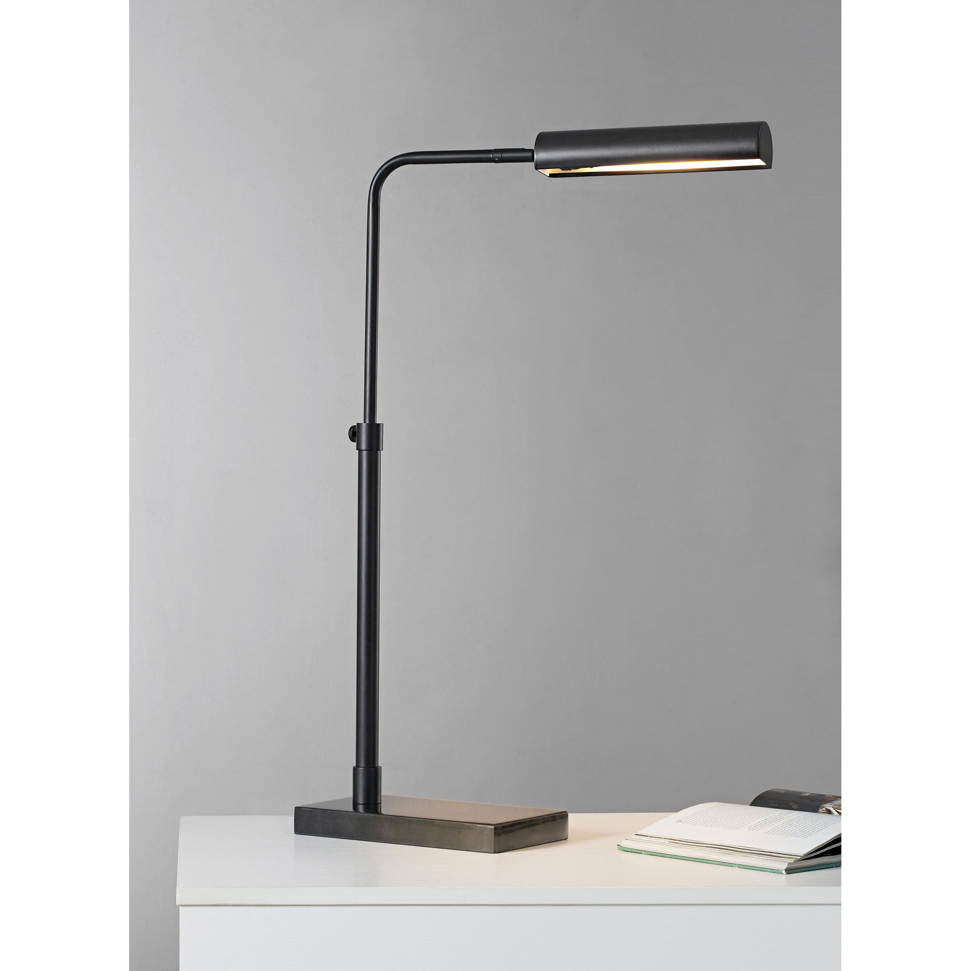 Fabolia 20 ADJ." Length Desk Lamp, Matte Black - Additional Image 6 - LPT1208