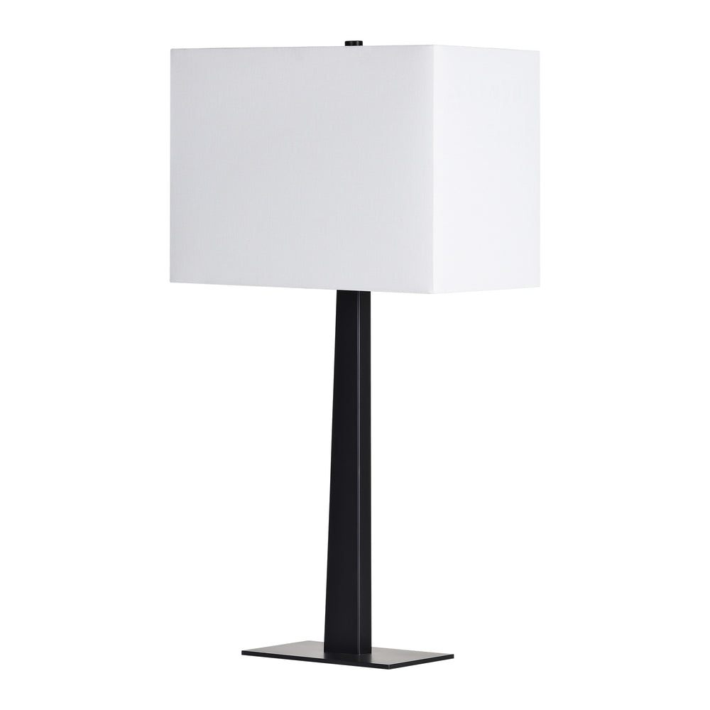 Candace 26" Length Table Lamp- Set of two, Matte Black - Angle Image - LPT1252-SET2
