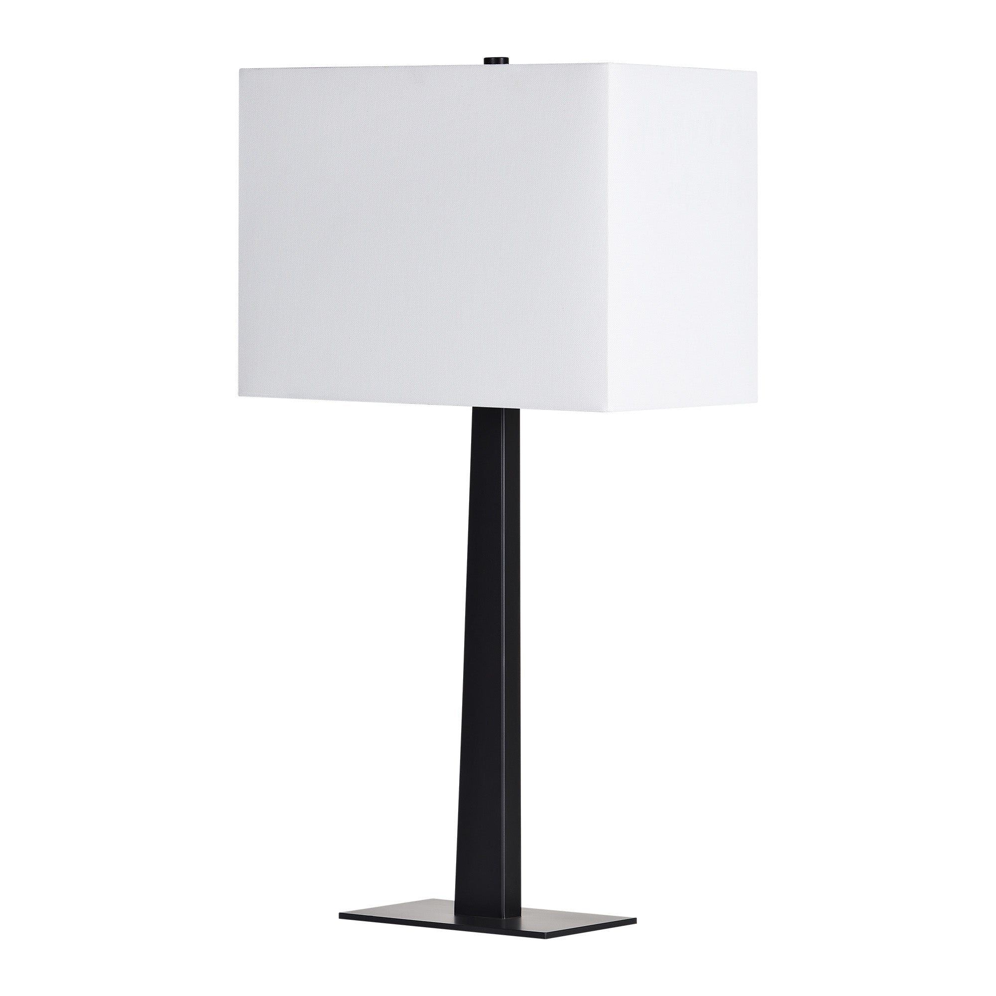 Candace 26" Length Table Lamp- Set of two, Matte Black - Angle Image - LPT1252-SET2